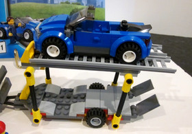 LEGO TOWN CITY TRAFFIC 60060 AUTO TRANSPORTER INVENTORIED COMPLETE W/ MANUALS