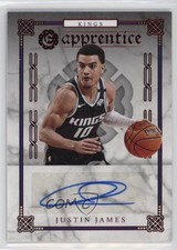 2019 Panini Chronicles Apprentice Signatures Red Justin James #AP-JJA Auto 0ld5