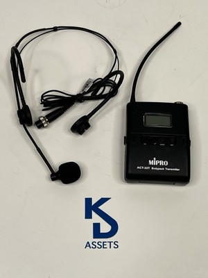 MiPro ACT-32T Wireless Microphone Transmitter & MU53HN Cardioid microphone