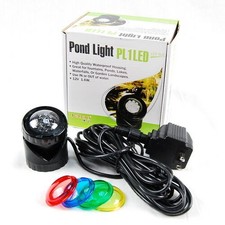 Single 12-LED Underwater Spot Light 4 Fountain Fish Pond 1.6W Energy Efficiency