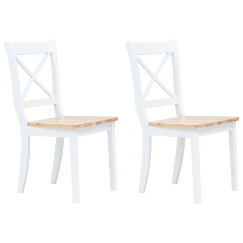 Sillas de Comedor Asientos de Cocina Salón Hogar Madera Maciza de Caucho vidaXL - Imagen 1 de 45