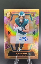 2024 Panini Gold Standard - Rookies Will Shipley #163 Rose Gold Autographs...
