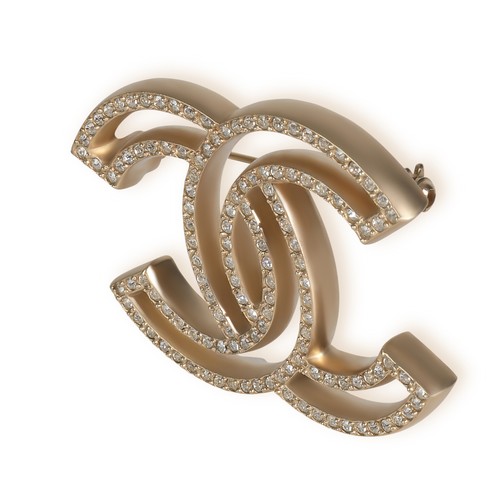 Chanel Gold-Plated 2017 CC Brooch - Picture 2 of 3