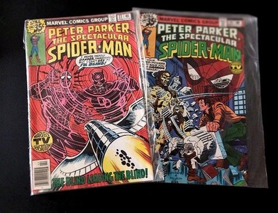 Marvel Comics Peter Parker The Spectacular Spider Man Number 27 and 28