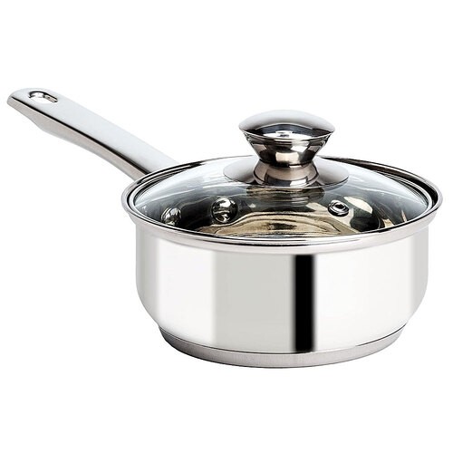 Ecolution ESTL-2814 1 Qt. Stainless Steel Saucepan/Glass Lid