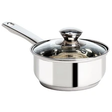Ecolution ESTL-2814 1 Qt. Stainless Steel Saucepan/Glass Lid