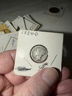 1924 D MERCURY HEAD SILVER DIME VF 5887T