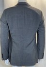 Hugo Boss Lanificio Tesse Biella Wool Gray Plaid HoundsTooth ￼SportCoat Size 42L — photo 5