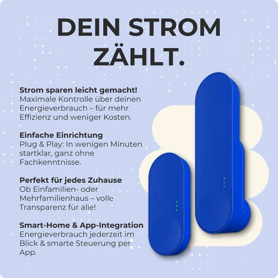 Stromzähler auslesen Strom sparen mit Batterie WLAN IR App und hoher Reichweite - Bild 2 von 4