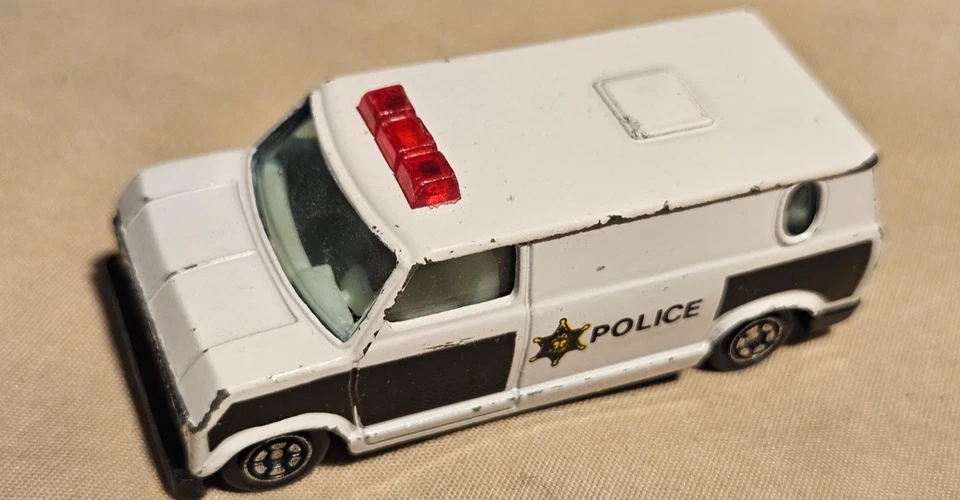 1970 s Ford 1/64 Ecoline police van - Image 4 of 4