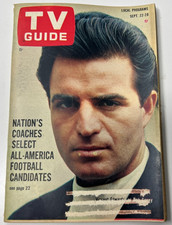 TV Guide #495 September 22 - 28, 1962 Vincent Edwards, Ben Casey