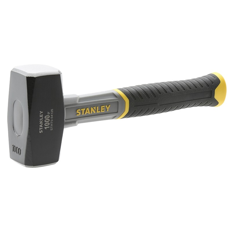 Massette STANLEY 1000gr STHT0-54126 marteau de maçon manche fibre
