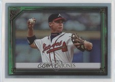 2021 Topps Gallery Green 101/125 Chipper Jones #67 HOF uk2