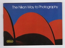 The Nikon Way To Photography 47 Page Brochure F3 FE FM EM Nikonos IV-A