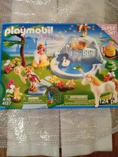 Playmobil 4137 Princess Märchenschlosspark Superset mit Springbrunnen Neu