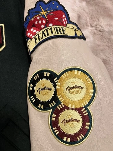 FEATURE Shosuke Varsity Jacket Las Vegas Casino Playing Cards One of One NWT image 7