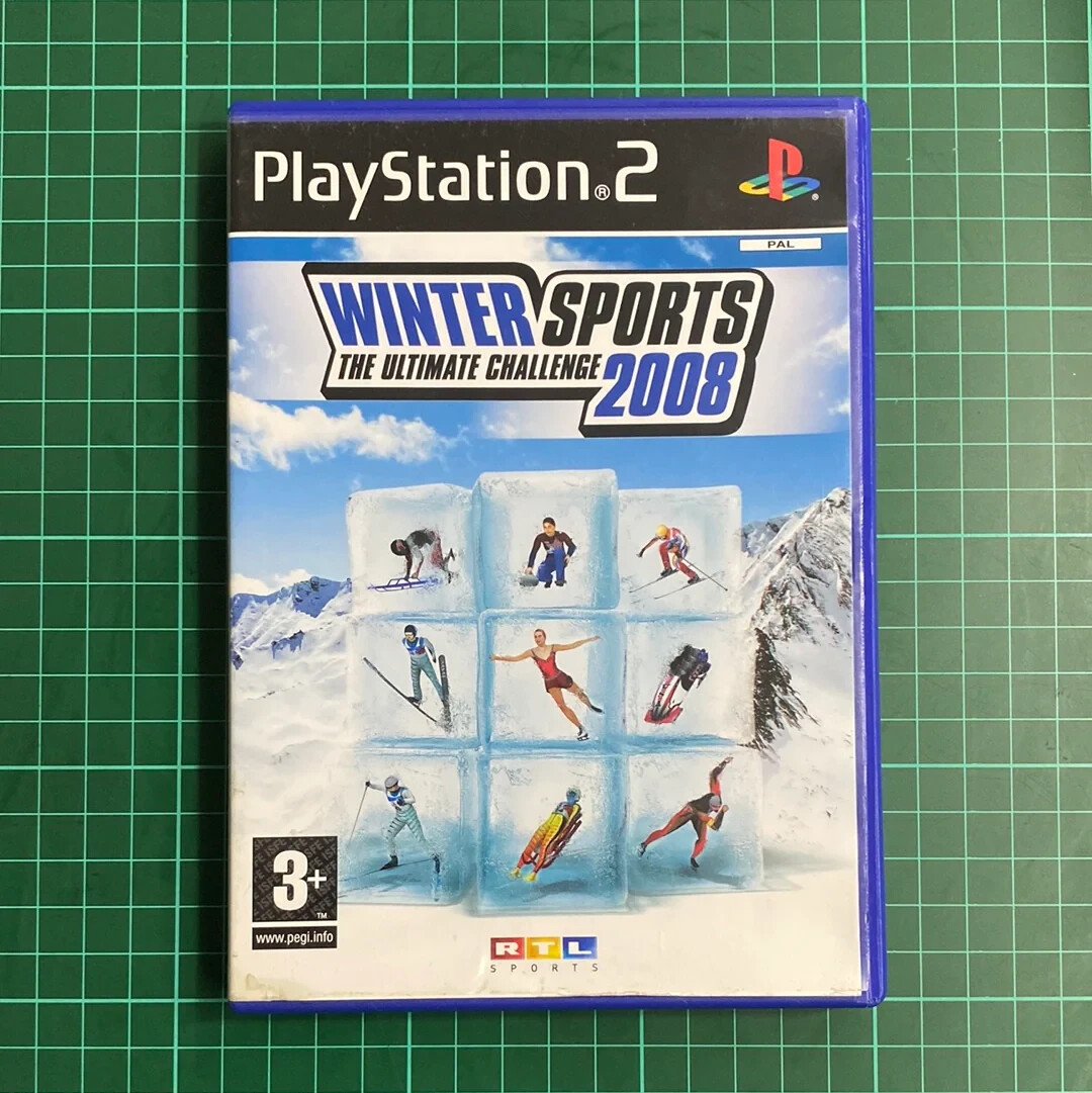 WINTER SPORTS 2008 - PS2 USATO COPERTINA ENG