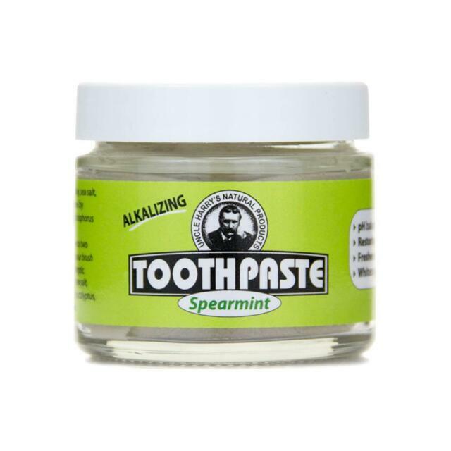 Reviews Uncle Harry S Natural Products Alkalizing Toothpaste Spearmint 3oz Hb U Ebay