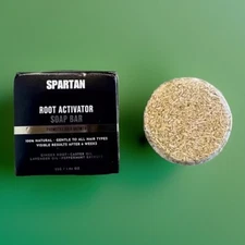 Spartan Root Activator Shampoo Bar Retail $50 Propylene Free Hair Loss Authentic