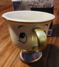 NEW DISNEY PRIMARK BEAUTY & THE BEAST CHIP CUP / MUG SUPER CUTE BNIB BOXED CHINA