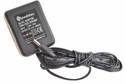 Original Netzteil Roadstar PCD-3055MP  Output:4,5V-600mA