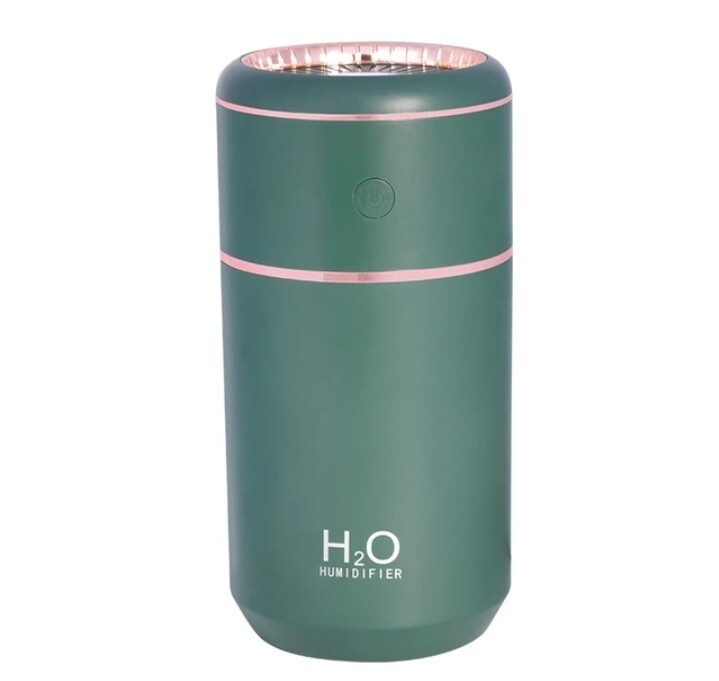 Geller Mini Humidifier 350ml 2W Portable For Car Desk Home Green 