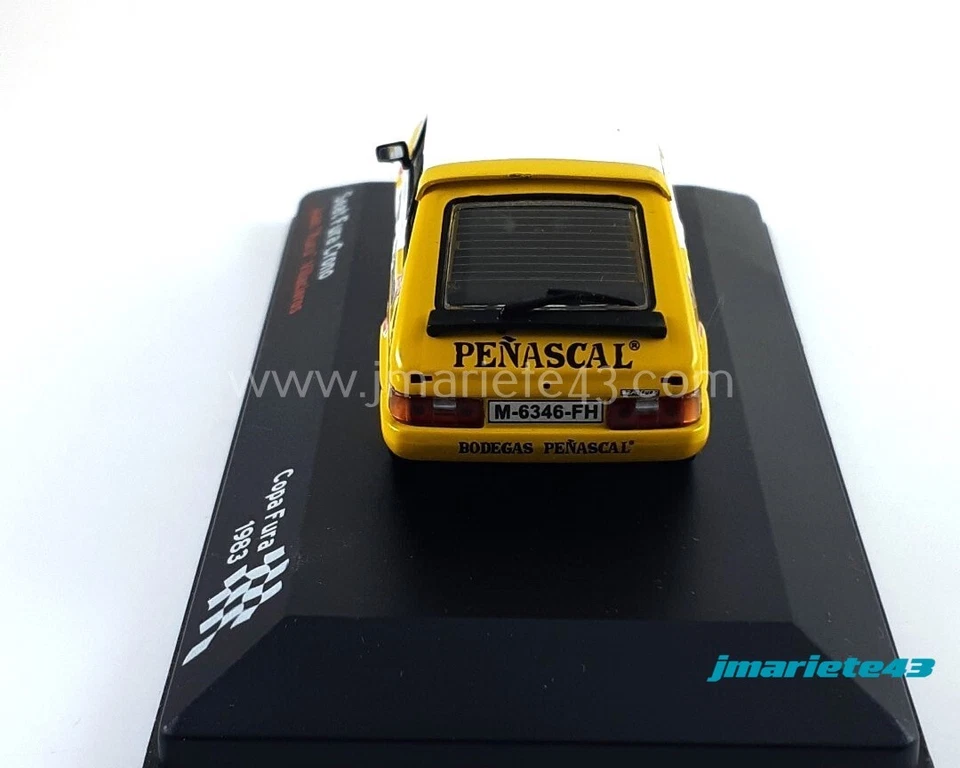 Seat Fura Crono #1 ""Kuru"" Villacieros Copa Fura 1983 1:43 - Immagine 4 di 4