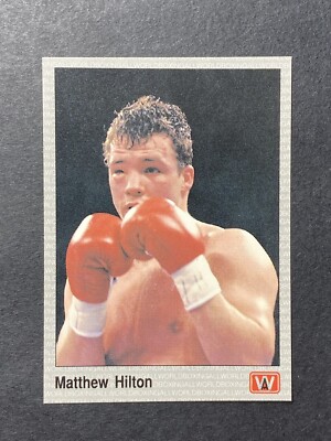 1991 All World Boxing - #18 Matthew Hilton