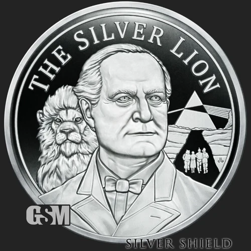 2021 The Silver Lion Proof - 2021 Silver Shield "In-Hand" Wizard of OZ Ounces AG