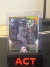 2023 Bowman Draft Keiner Delgado Bowman Chrome GOLD Refractor /50 Pittsburgh
