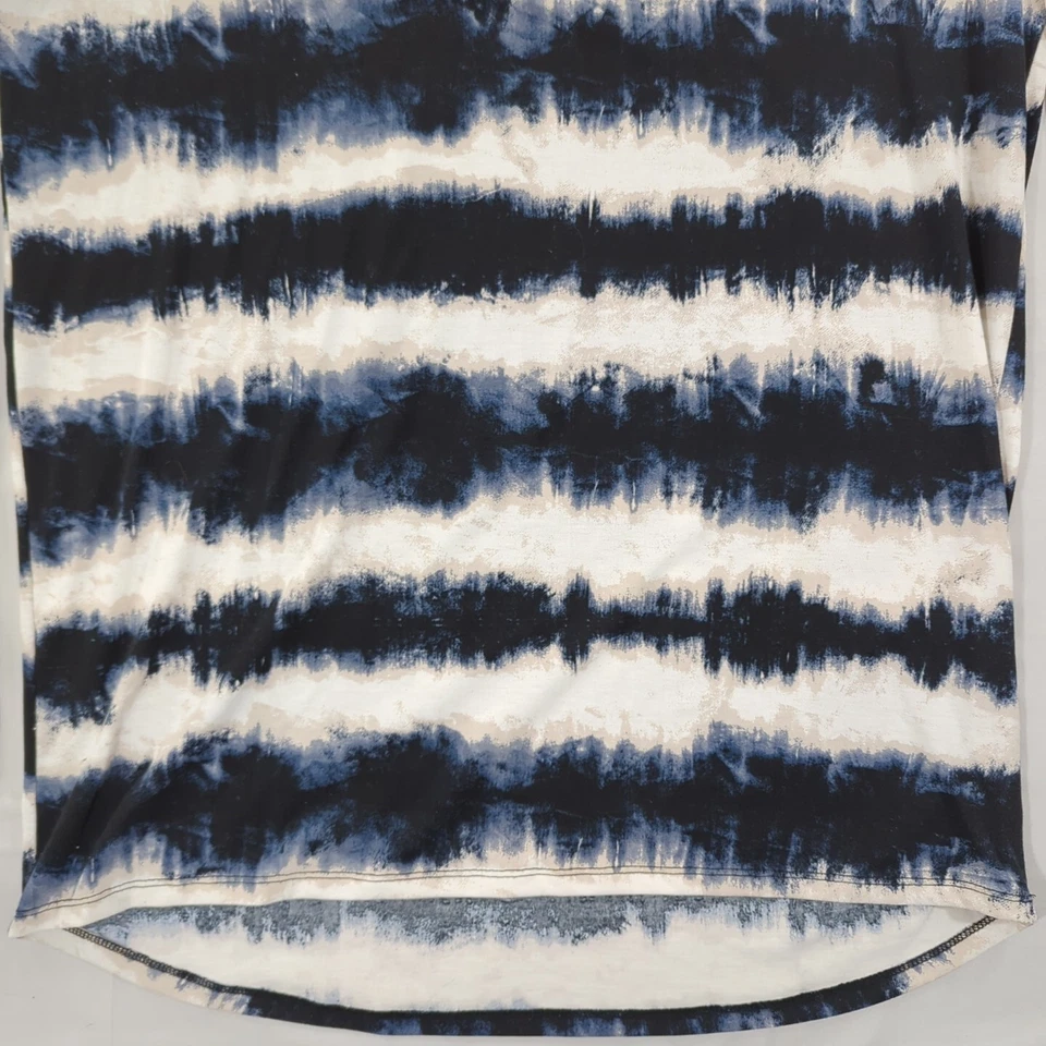 Camisa LuLaRoe para mujer roja floral XL a rayas tie dye Foto 3 de 4