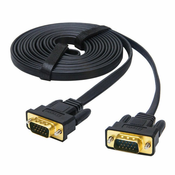 VGA High Definition Cable 2mm Thick 32' Ultra Slim 1920 X 1080 Dt69f10 SVGA for sale online eBay