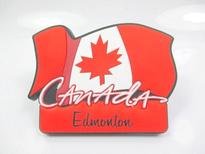 Edmonton Alberta Canada Souvenir Rubber Magnet Kanada  (370)
