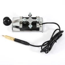 Ham Shortwave HF Radio CW Morse Telegraph key K-4 K4 Heavy Hand Key Keryer NEW