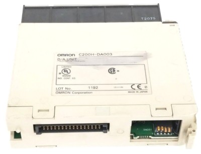 OMRON C200H-DA003 D/A ANALOG OUTPUT MODULE 1-5V, 0-10V, -10-+10V
