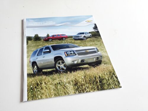 2011 Chevrolet Tahoe Suburban Avalanche Brochure - Afbeelding 1 van 1