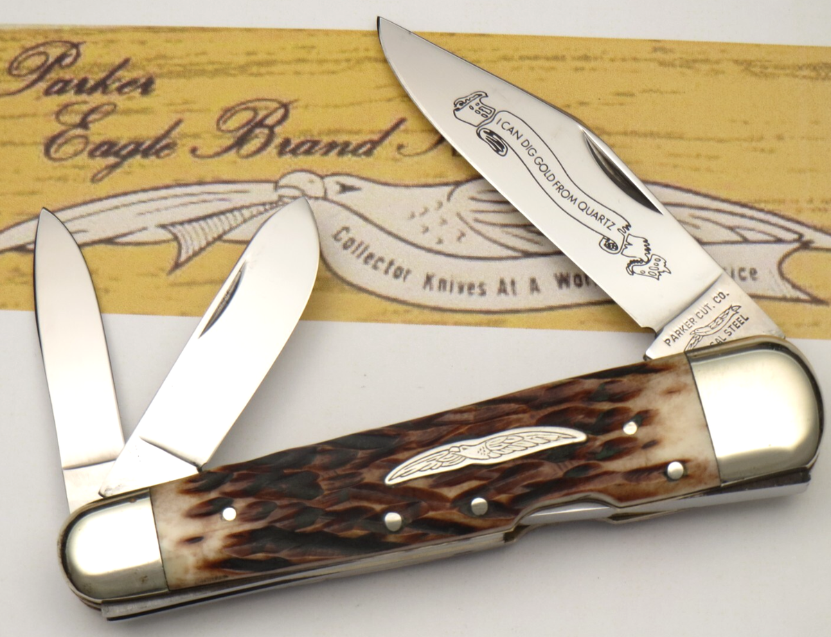 クリーブ ネコのパリ紀行 Vintage PARKER CUT CO JAPAN Scarce Lockback Whittler Knife