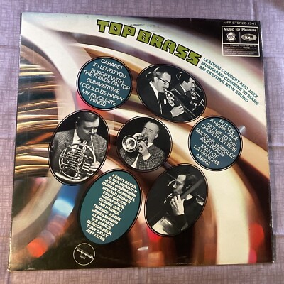 Polished Brass Of London, Top Brass, Org UK Vinyl LP, Jazz, 1969 Record