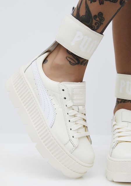 fenty puma ankle strap creeper