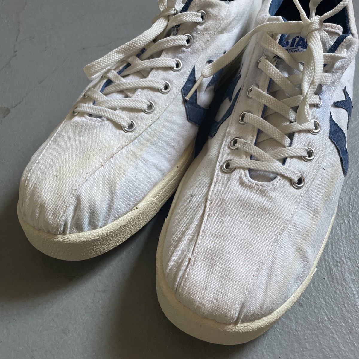 Vintage Converse One Star Canvas Sneakers Court Trainers  display picture 1