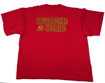 ZUG IZLAND Cracked Tiles vintage t shirt XXL 2002 rare
