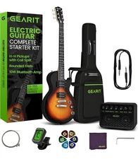 GEARit GI-155 Valley Series, 39" Electric Guitar Set w/Amplifier, H-H Pickups