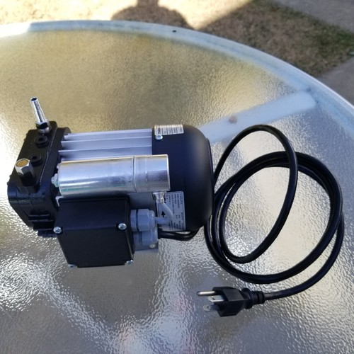 Thomas Picolino VTE3 Rotary Vane Pump and Compressor, 110 VAC input