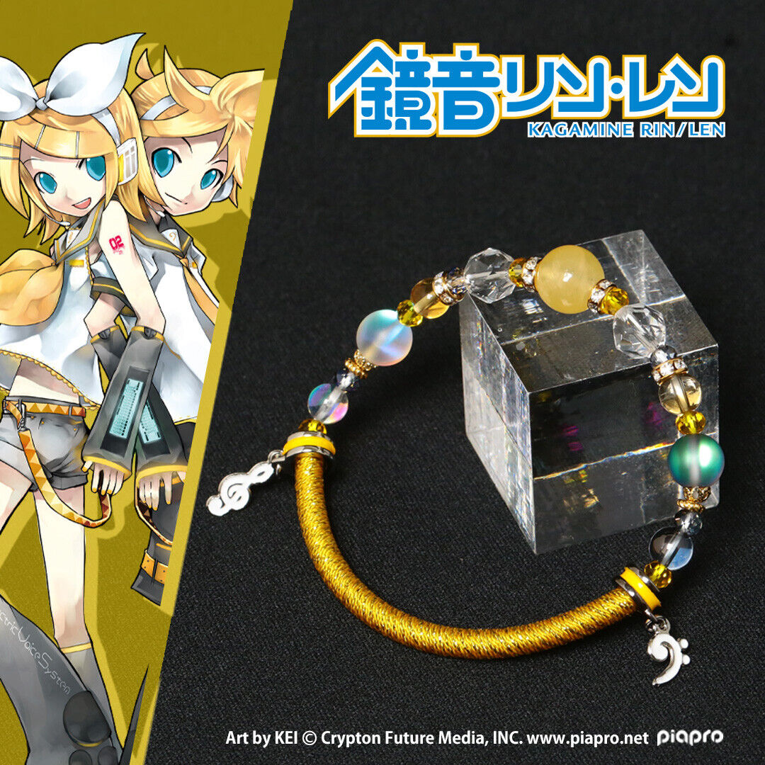 Vocaloid Kagamine Rin & Len Wind Cord Bracelet Jewelry Japan Vocaloid Kagamine Rin & Len Wind Cord Bracelet Jewelry Japan