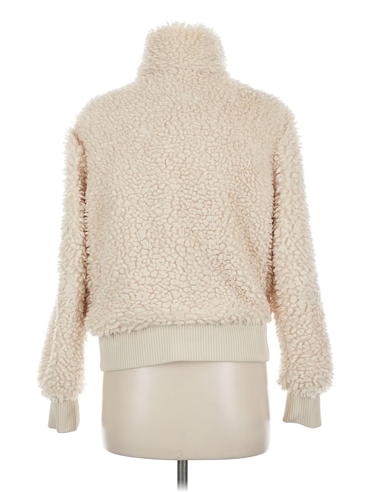 Zara TRF Women Ivory Cardigan M thumbnail 2