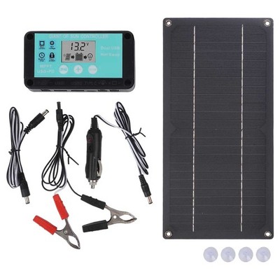 Efficient 600W Solar Power System with 100A Controller for RV and OffGrid Use