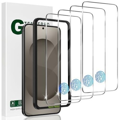 2+2 Pack Screen Protector for Samsung Galaxy S23+ Tempered Glass 9H HD Clear