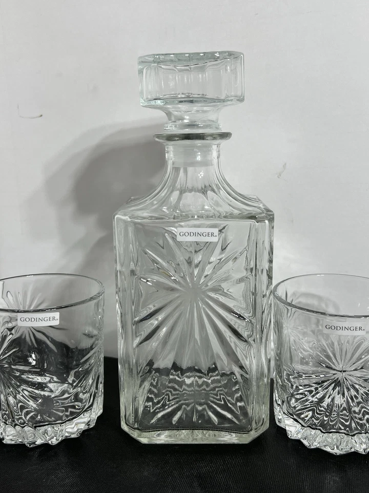 Juego de 4 vasos y jarra de whisky GODINGER Studio Crystal Foto 3 de 4