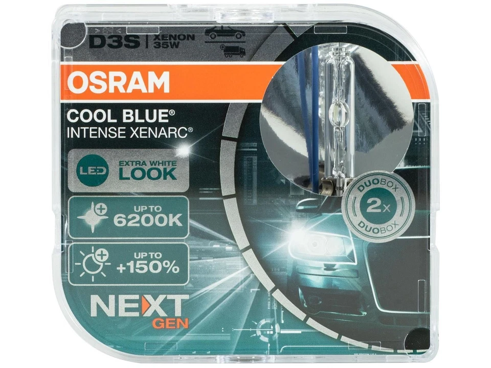 OSRAM XENARC Cool Blue Intense D3S ▶ 6200K ✓ 20% mehr Licht | Xenon Brenner - Bild 2 von 3