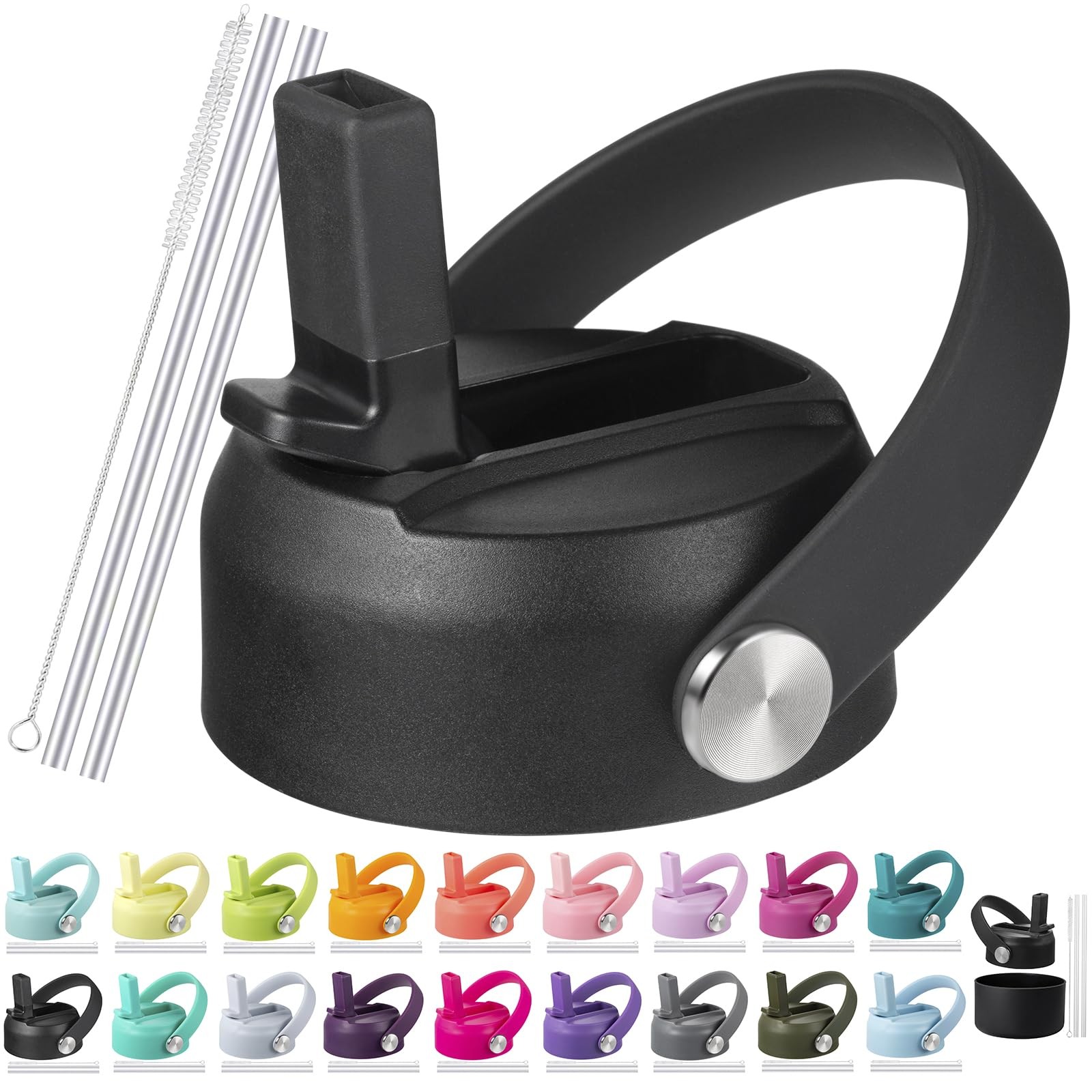Straw Lid for Hydro Flask Wide Mouth32 40oz Lids with Flexib